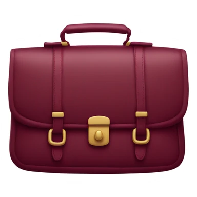 Christmas burgundy bag sticker