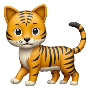 Chien mélanger à un chat malien  sticker