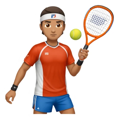 padel player latino sticker