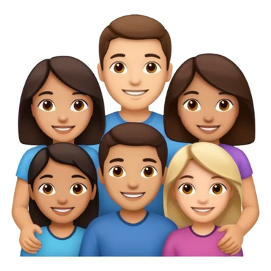 many Latino people sticker