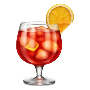 Campari Spritz big cocktail  sticker