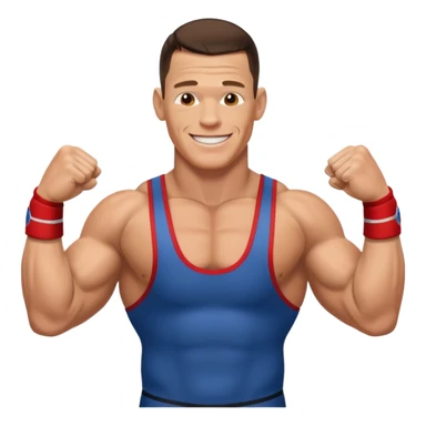 Jhon cena luchador sticker