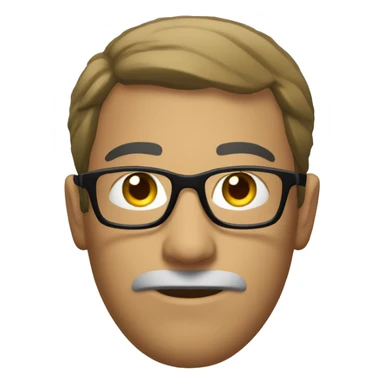 Investigator, wearing black glasses and a bandana sticker