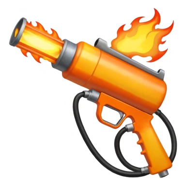 flame thrower sticker