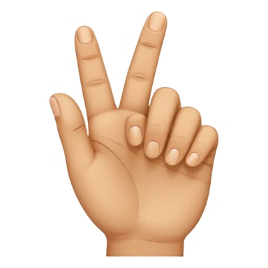 ASL Alphabet G sticker