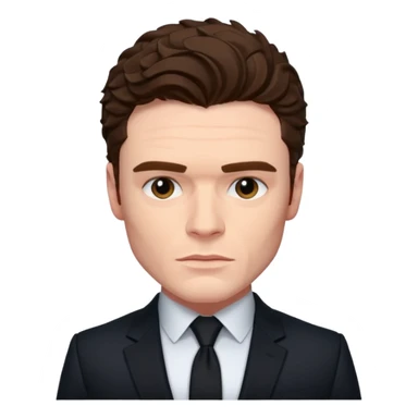 Richard Madden as his character in the Bodyguard TV series. sticker