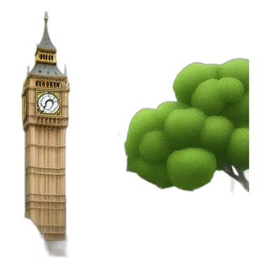 big ben london sticker