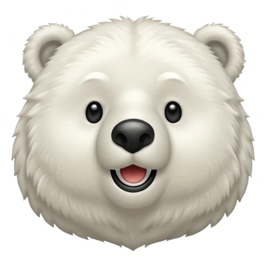 Puedes hacer un oso polar el cual este guiñendo el ojo de esta manera 😉 sticker