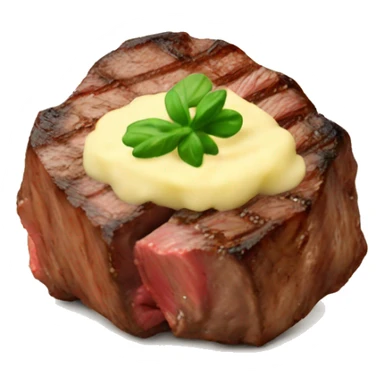 Steak bites with mash potatoes  sticker