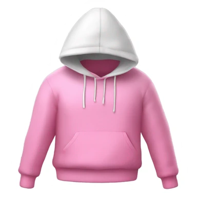 white Cookapoo westring a pink pullover  sticker