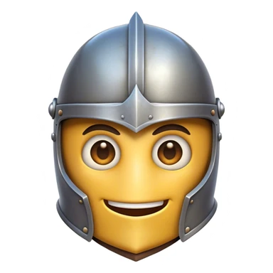 Clash of Clans aesthetic Comical Knight Portrait Emoji, Head tilted dramatically with an exaggerated, fun expression and wide, comically expressive eyes behind a quirky open helm, featuring a sturdy, cartoonish armored build with playful detailing and natural skin tone, Simplified yet hilariously expressive features, highly detailed, glowing with a slightly sassy metallic glow, high shine, dramatic yet playful, stylized with an air of cheeky medieval mischief, soft glowing outline, capturing the essence of a meme-worthy knight who brings lighthearted fun to epic battles! sticker