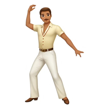 Salsa dancer sticker