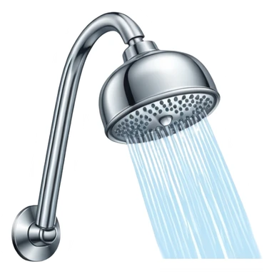 shower head sticker