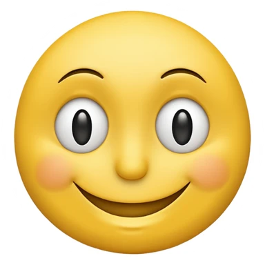 Whispering smiley sticker