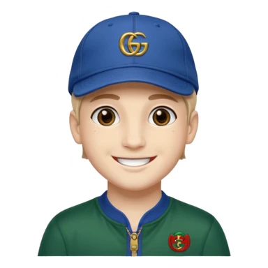 Gucci boy caps sticker