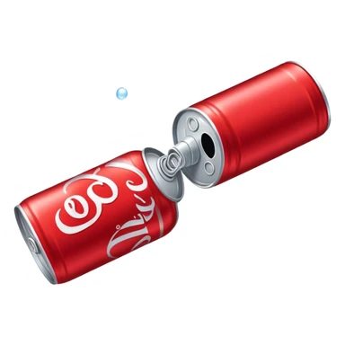 red soda can sticker