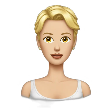 charlize theron wearing t-shirt sticker