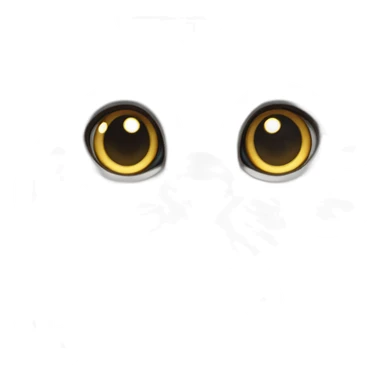 all grey Scottish Fold Cat long hair sticker