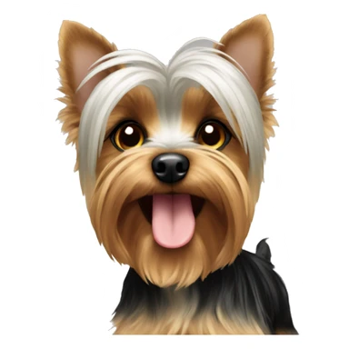 parti yorkie sticker