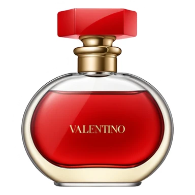 valentino perfume bottle sticker