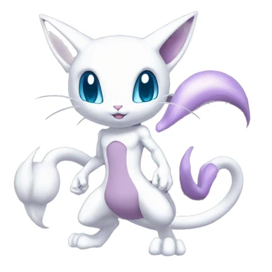 Anthro Mewtwo-Pokémon full body sticker