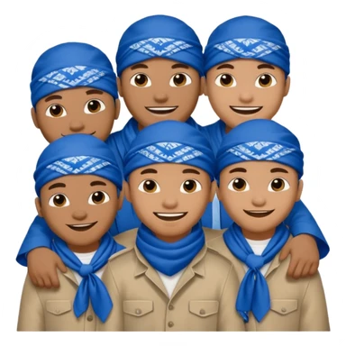 gangster crips sticker