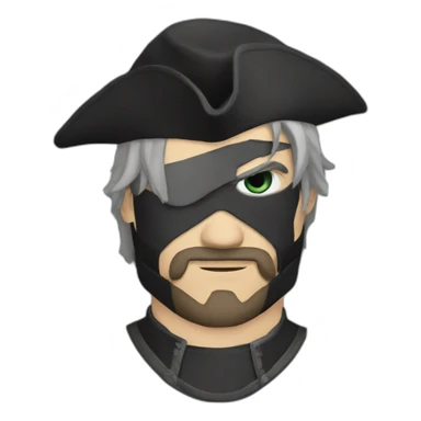 chevalier noir  sticker