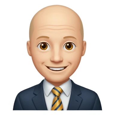 smile-bald-men-with-ties sticker