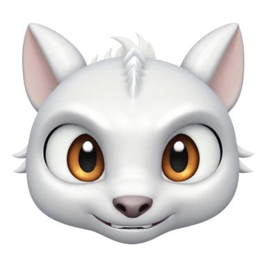 Light fury from how to train your dragon sticker