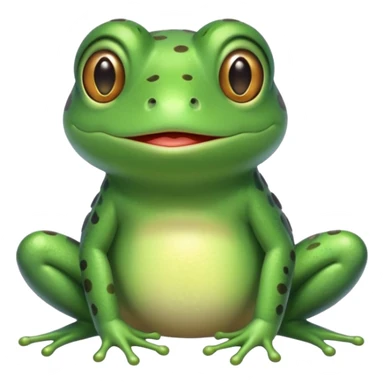 cutest mommy frog sticker