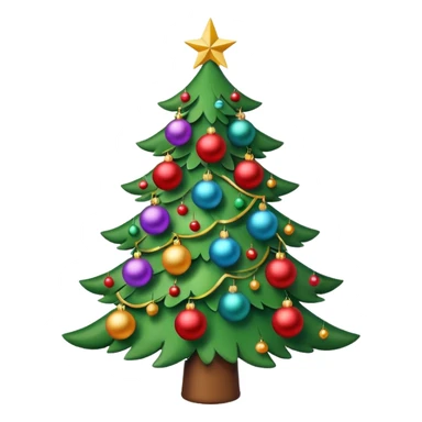 A cute and festive Christmas emoji that is appropriate for a work related groupchat sticker