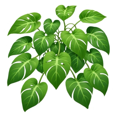 Long trailing pothos sticker