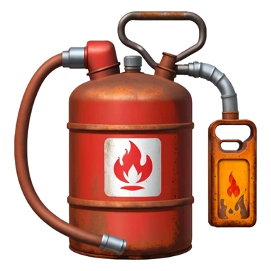 petrol canister sticker