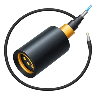 Fiber optic cable sticker