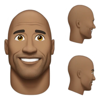 dwayne the rock jonson sticker