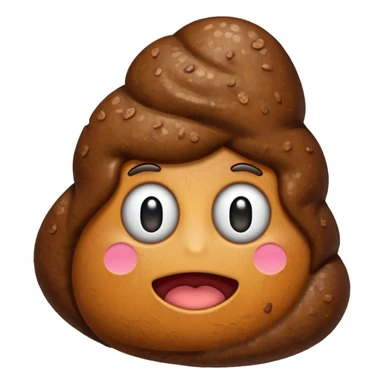 Poop emoji with SuperMicro logo sticker