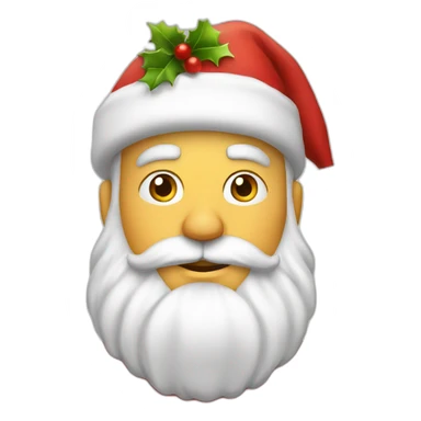 le père noel sticker