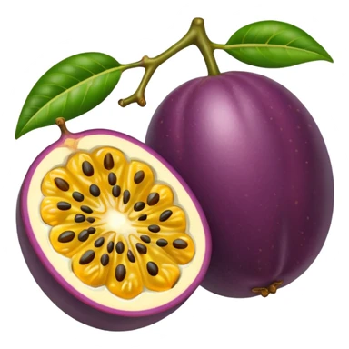 passionfruit and mango passionate sticker