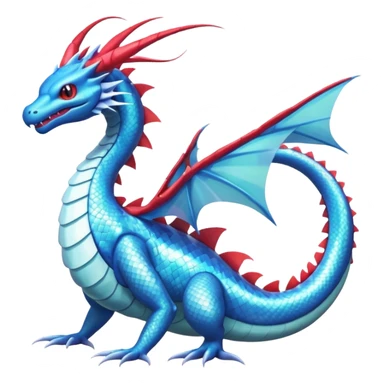 Salamence-Gyarados-Dratini-Flygon-Dragonair-fusion-hybrid-creature  sticker