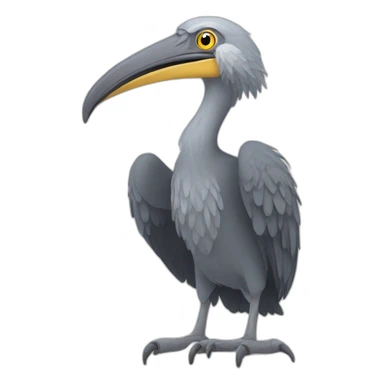 shoebill sticker