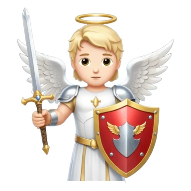 - 🛡️ Shield – symbolizing protection
- ⚔️ Sword – representing spiritual warfare
- 👼 Angel – the heavenly messenger
- ✨ Sparkles – highlighting his glory sticker