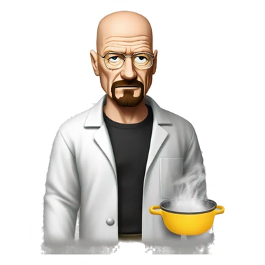 Breaking bad heisenberg cooking  sticker