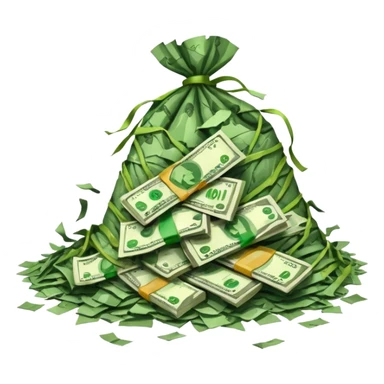 Shreading money sticker