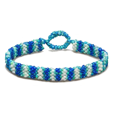 Beaded friendship bracelet  sticker