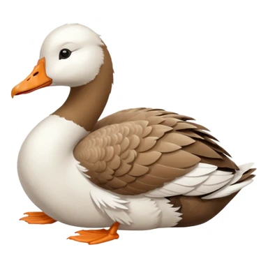 sleepy geese sticker