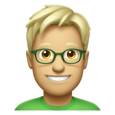 create green battery recharge emoji with the word "RE.MO" sticker