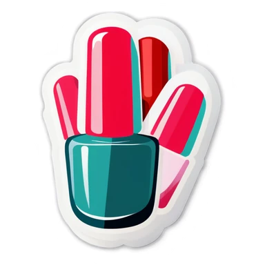 Manicure sticker