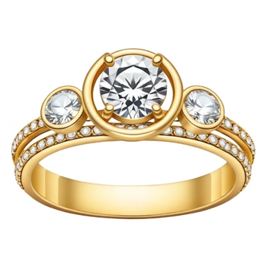 jewelry shop with diamond rings and gold bracelets sticker