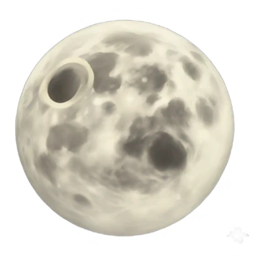 Moon tarot card sticker