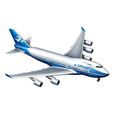 Boeing 747-400 sticker